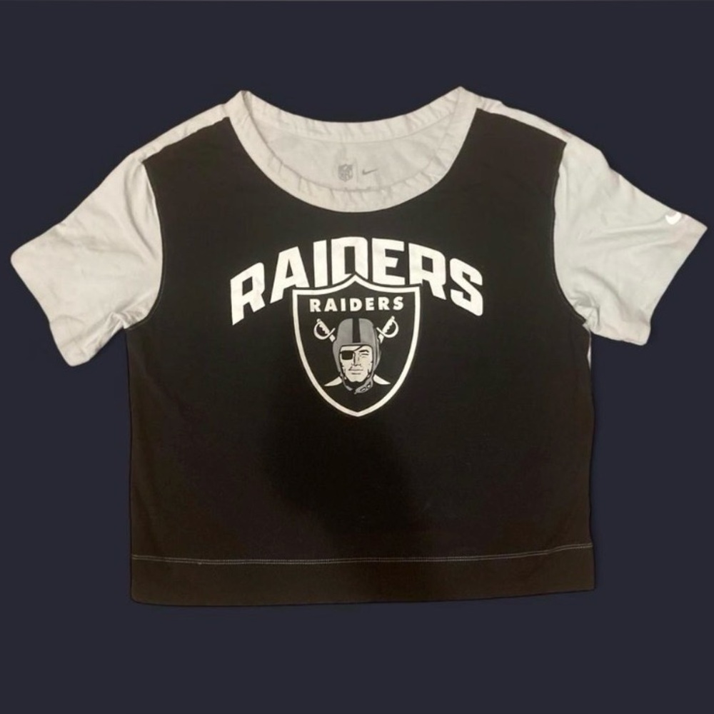 S | NFL Nike Raiders baby tee